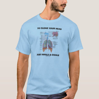 To Clear Your Head Just Inhale & Exhale Respire T-Shirt