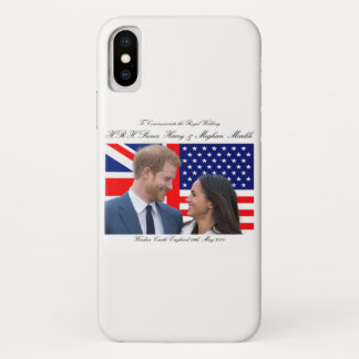 To Commemorate the Royal Wedding Harry and Meghan iPhone X Case