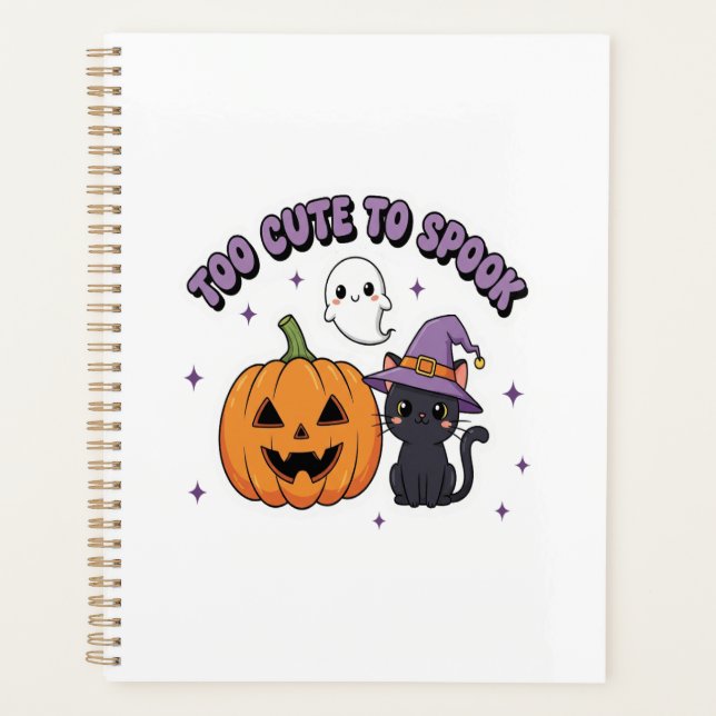 To Cute to Spook Halloween Planner (Front)