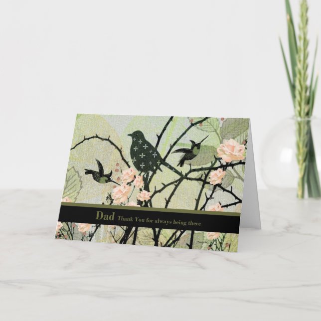 To Dad (Goodbye From Terminally ill Adult child) Card (Front)