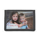 To Daddy with Love Customised picture Men's Wallet