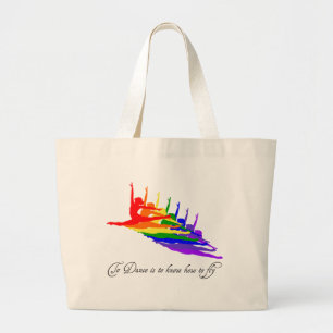 To Dance is to Know how to Fly Tote bag