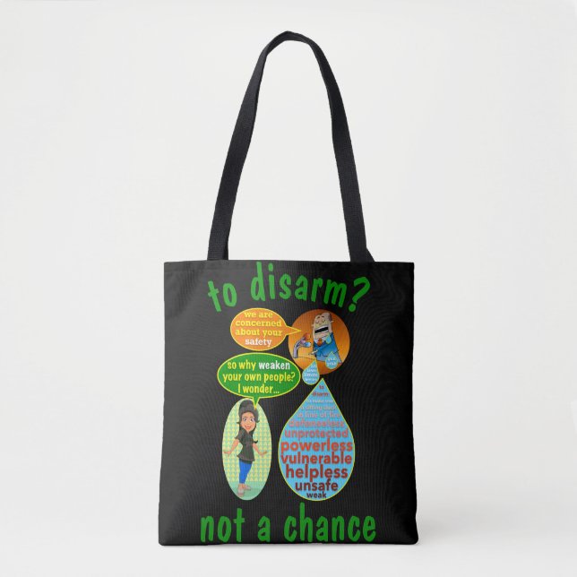 To Disarm? Tote Bag (Front)