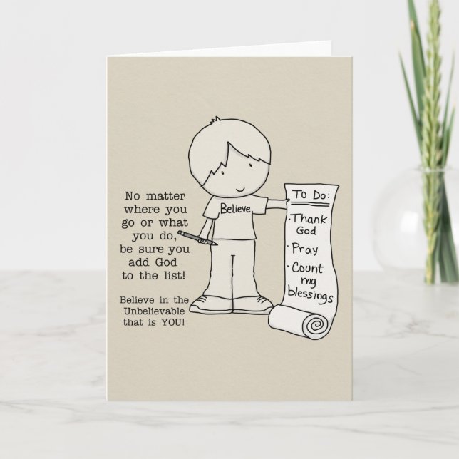 To Do List Card (Front)