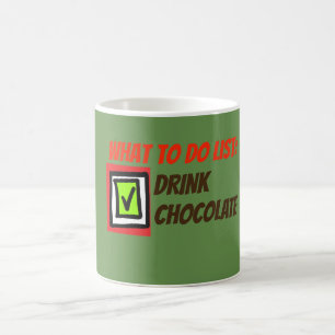 To do list chocolate coffee mug