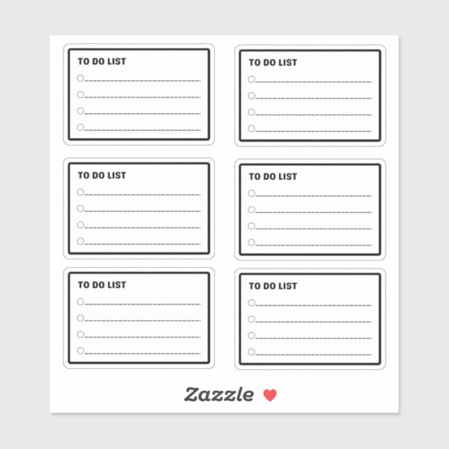 To Do List Daily Planner (Sheet)