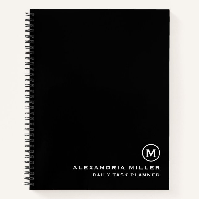 To-Do List Daily Task Planner Notebook (Front)