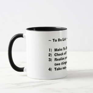 To Do List Mug