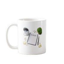 To Do List Notebook Coffee Desk Organizer Art