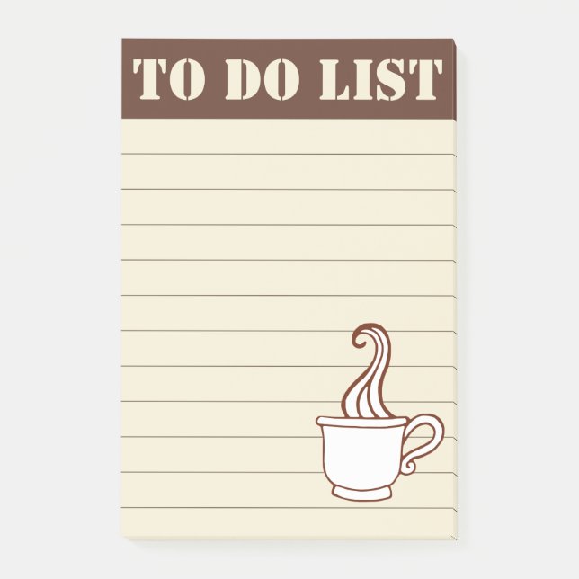 To Do List Post It Notes (Front)