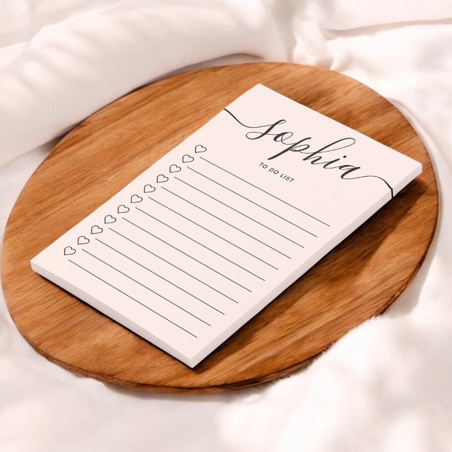 To Do List Script Hearts Blush Pink Notes (Creator Uploaded)