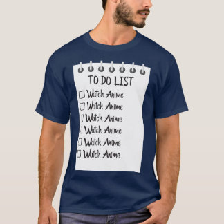 To Do List T-Shirt