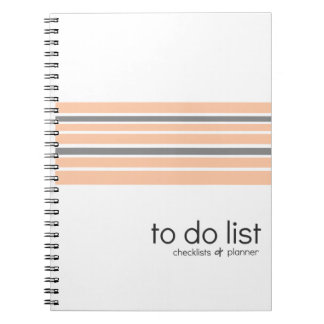 To-Do Lists checklist & planner notebook