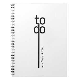 To Do Personalised Spiral Photo Notebook