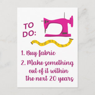 To Do Postcard