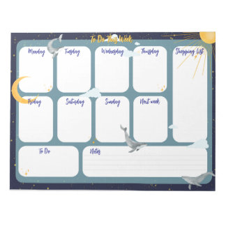 To do this week notepad