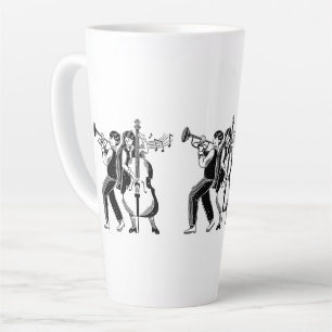 to enjoy every moment in peace. latte mug