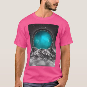 To Fade Away (Lunar Eclipse) Baseball Sleeve T-Shirt