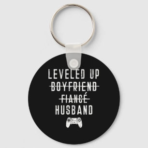 To Fiance Husband Levelled Levelling Up Video Game Key Ring