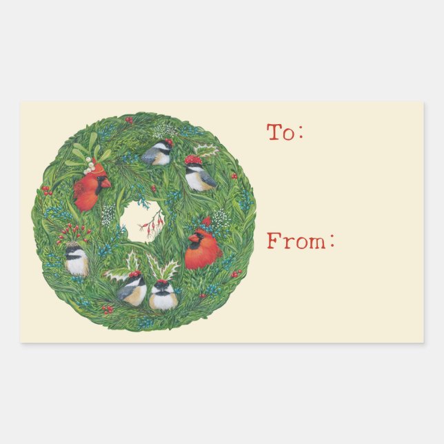 To/From Christmas stickers (Front)