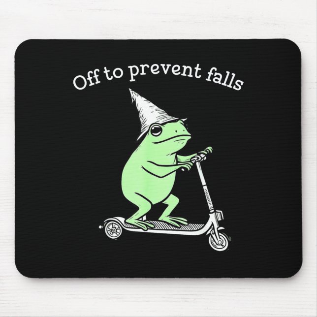 To Funny Fall Prevention Spt Pta Nurse Mouse Mat (Front)