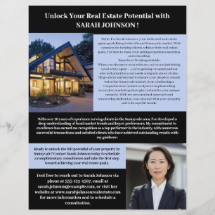 To Get Listing Real Estate Agent Realtor Marketing Flyer