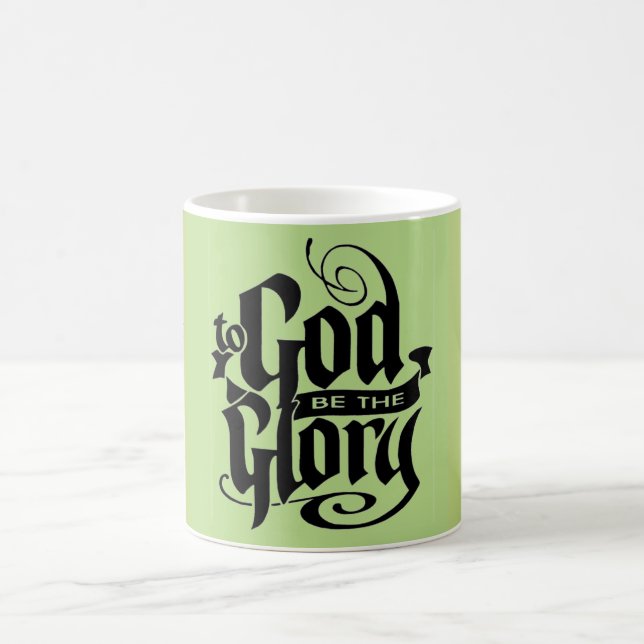 To God Be The Glory Mug (Center)