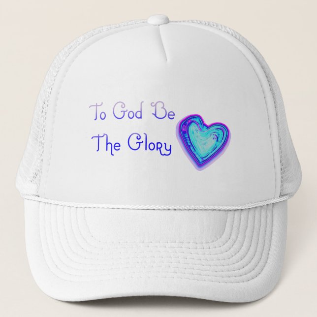 To God Be The Glory - Trucker Hat (Front)
