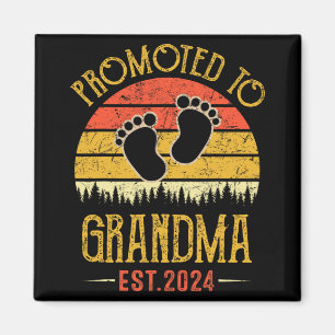 To Grandma 2024 Mothers Day For New Grandmother Magnet