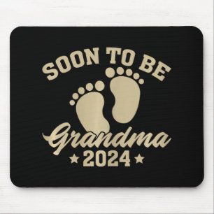 To Grandma 2024 Mothers Day Soon To Be Grandma  Mouse Mat