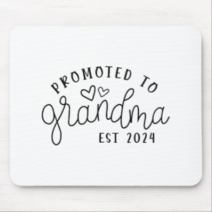 To Grandma Est 2024 New Grandma Mothers Day Mouse Mat