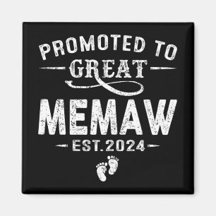 To Great Memaw 2024 Mothers Day First Time Mum  Magnet