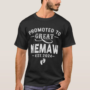 To Great Memaw 2024 Mothers Day First Time Mum T-Shirt