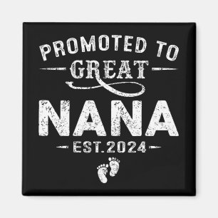 To Great Nana 2024 Mothers Day First Time Mum Magnet