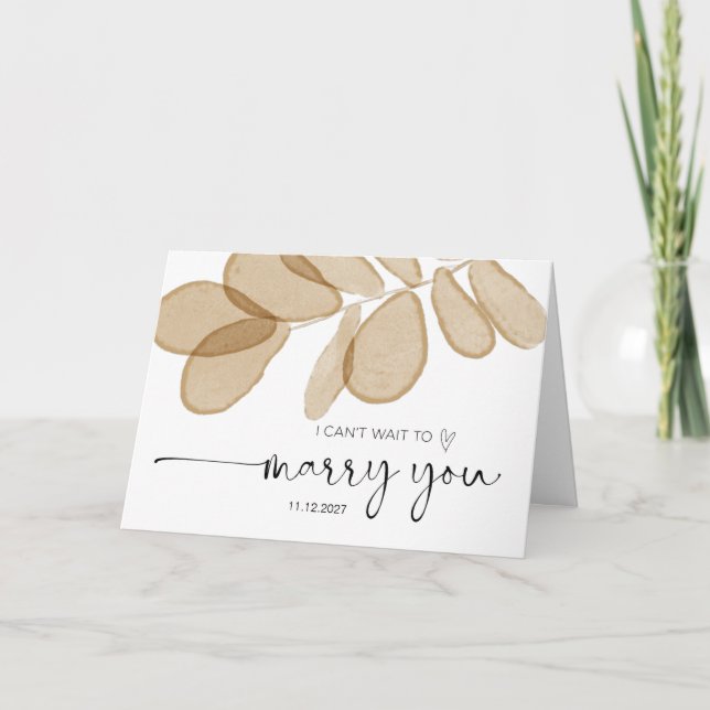 To Groom From Bride See You at The Altar Mr & Mrs Card (Front)