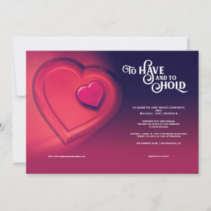To Have And To Hold, Two Hearts, Announcement