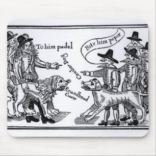 To Him Pudel, Bite Him Peper' Mouse Mat