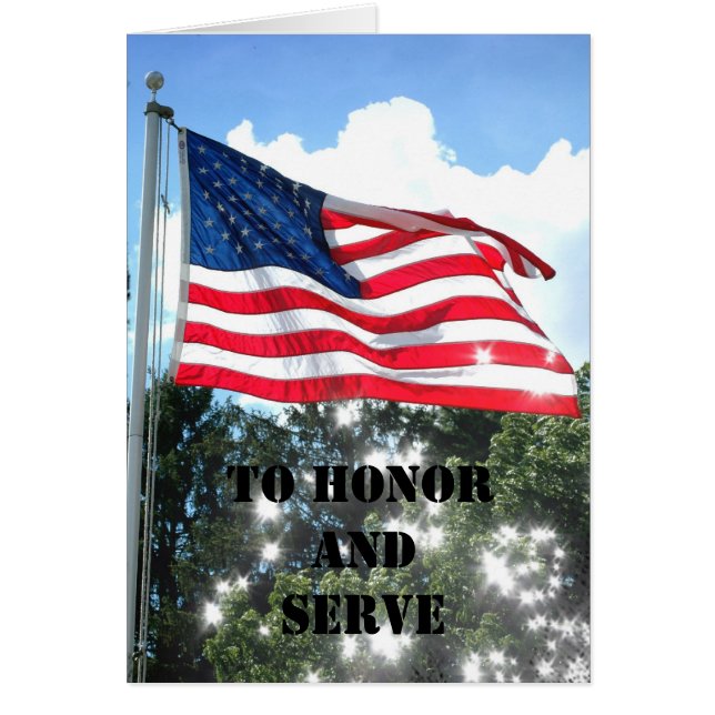 To Honour and Serve (Front)