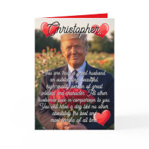 To Husband Name Donald Trump Funny Valentines Day