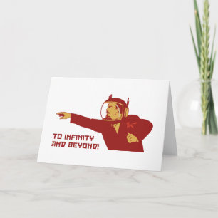 To infinity and bey card