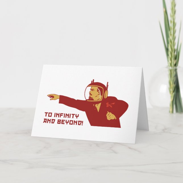 To infinity and bey card (Front)