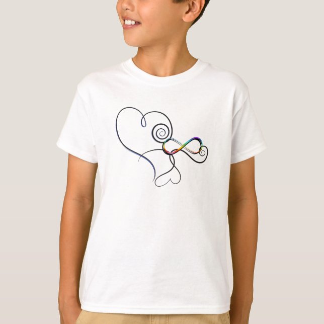 To Infinity and Beyond Autism T-Shirt (Front)