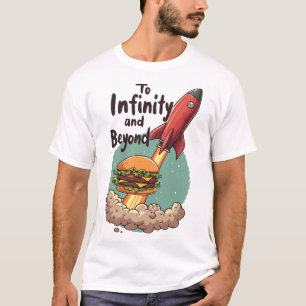 To Infinity and Beyond Burger T-Shirt