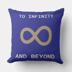 To Infinity and Beyond, Math Teacher Gift Cushion