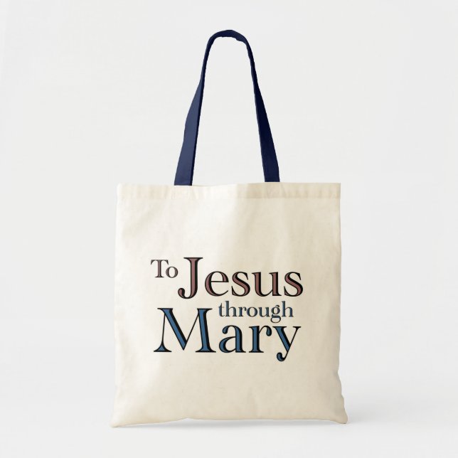 To Jesus Tote (Front)