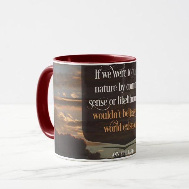 To Judge Nature Mug (Front Left)