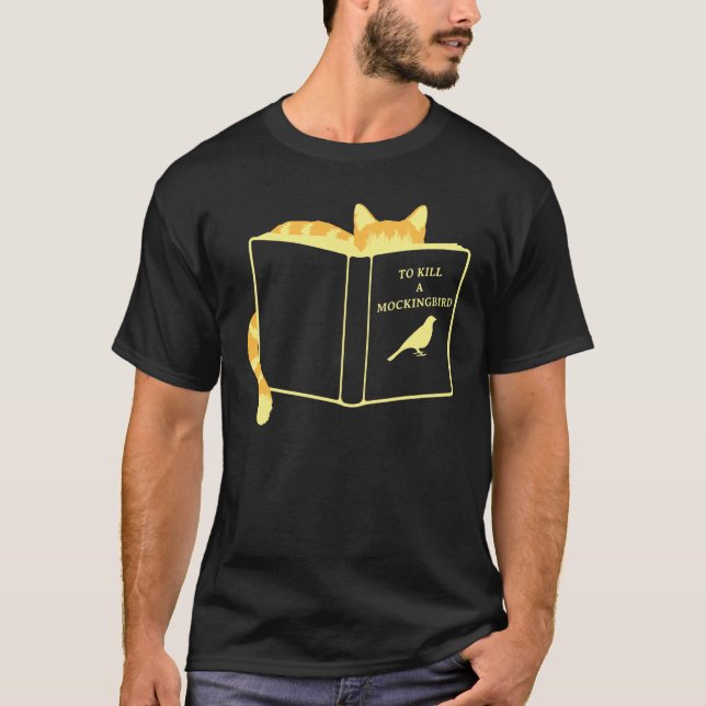 To Kill A Mockingbird  Cat T-Shirt (Front)