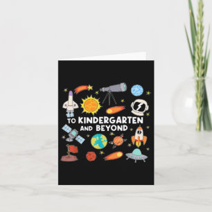 To Kindergarten And Beyond Astronaut Space Back To Card