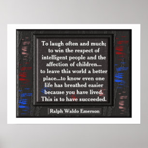 To laugh often  - poster