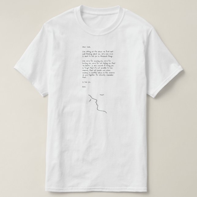 To Letter From Even T-Shirt (Design Front)